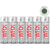 6X WRX Flat Racing Green Spray Paint 400ml Spray Paint